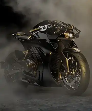 THE FIRST STREET LEGAL ASTON MARTIN MOTORCYCLE
